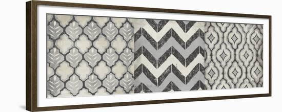 Black and White Modele Panel II-Elizabeth Medley-Framed Premium Giclee Print