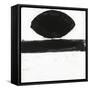 Black and White O-Franka Palek-Framed Stretched Canvas