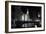 Black And White Of Chicago River-Patrick Warneka-Framed Photographic Print