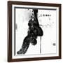 Black and White P-Franka Palek-Framed Giclee Print