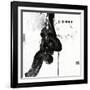 Black and White P-Franka Palek-Framed Giclee Print