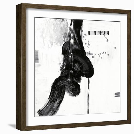Black and White P-Franka Palek-Framed Premium Giclee Print
