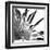 Black and White Palms I-Jason Johnson-Framed Art Print