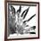 Black and White Palms I-Jason Johnson-Framed Art Print