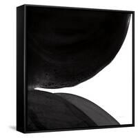 Black and White Pools II-Piper Rhue-Framed Stretched Canvas