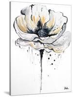 Black and White Poppies II-Patricia Pinto-Stretched Canvas