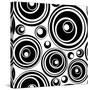 Black-And-White Retro Seamless Ornament-katritch-Stretched Canvas