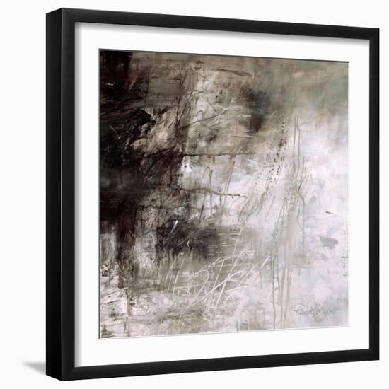 Black And White Square 1-Renate Holzner-Framed Art Print