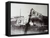 Black and White Street Sign-David Studwell-Framed Stretched Canvas