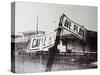 Black and White Street Sign-David Studwell-Stretched Canvas