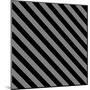 Black And White Stripe Pattern-Maksim Krasnov-Mounted Art Print