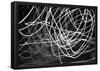 Black and White Swirls-null-Framed Poster