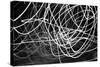 Black and White Swirls-null-Stretched Canvas