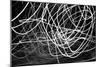 Black and White Swirls-null-Mounted Photo