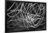 Black and White Swirls-null-Framed Photo