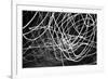 Black and White Swirls-null-Framed Photo