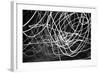 Black and White Swirls-null-Framed Photo