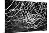 Black and White Swirls-null-Mounted Photo