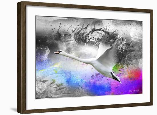 Black And White To Color-Ata Alishahi-Framed Giclee Print