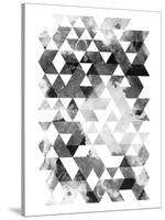 Black And White Triangles-OnRei-Stretched Canvas