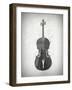 Black and White Violin-Dan Sproul-Framed Art Print