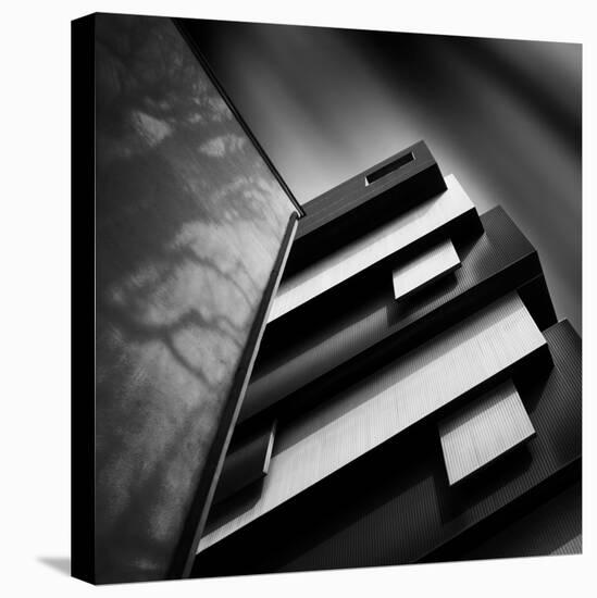 Black and White-Ajkabajka-Stretched Canvas