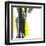 Black and Yellow II v2-Chris Paschke-Framed Art Print