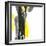 Black and Yellow II v2-Chris Paschke-Framed Art Print