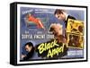 Black Angel, Peter Lorre, June Vincent, Dan Duryea on Poster Art, 1946-null-Framed Stretched Canvas