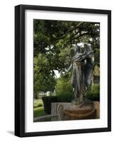 Black Angel Sculpture, Council Bluffs, Iowa-Keith & Rebecca Snell-Framed Photographic Print