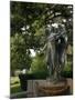 Black Angel Sculpture, Council Bluffs, Iowa-Keith & Rebecca Snell-Mounted Photographic Print