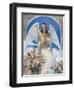 Black Angel with Rainbow-unknown Chiu-Framed Art Print