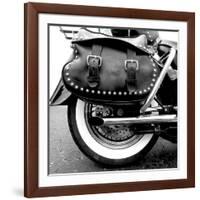 Black Bag and White Wall-Matt McCarthy-Framed Art Print