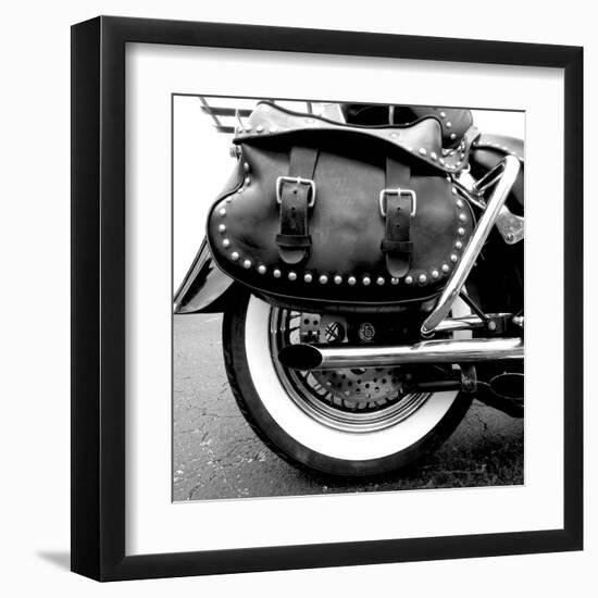 Black Bag and White Wall-Matt McCarthy-Framed Art Print