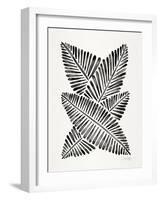 Black Banana Leaves-Cat Coquillette-Framed Giclee Print
