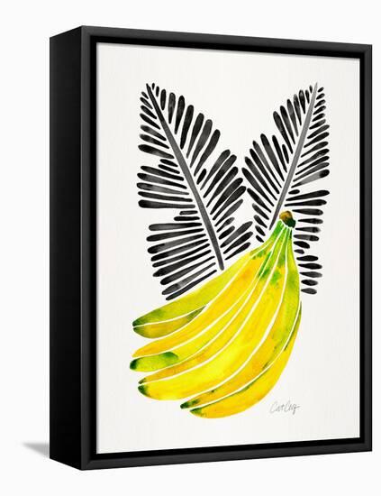 Black Bananas-Cat Coquillette-Framed Stretched Canvas