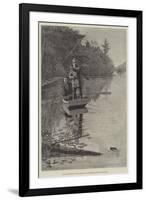 Black Bass Fishing in the Lakes of the Adirondacks, State of New York-Rufus Fairchild Zogbaum-Framed Giclee Print