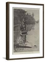 Black Bass Fishing in the Lakes of the Adirondacks, State of New York-Rufus Fairchild Zogbaum-Framed Giclee Print