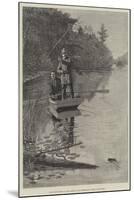 Black Bass Fishing in the Lakes of the Adirondacks, State of New York-Rufus Fairchild Zogbaum-Mounted Giclee Print