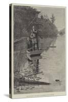 Black Bass Fishing in the Lakes of the Adirondacks, State of New York-Rufus Fairchild Zogbaum-Stretched Canvas