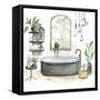 Black Bathtub I-Silvia Vassileva-Framed Stretched Canvas