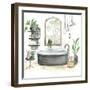 Black Bathtub I-Silvia Vassileva-Framed Art Print