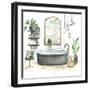 Black Bathtub I-Silvia Vassileva-Framed Art Print