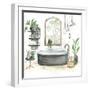 Black Bathtub I-Silvia Vassileva-Framed Art Print