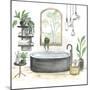 Black Bathtub I-Silvia Vassileva-Mounted Art Print