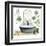 Black Bathtub II-Silvia Vassileva-Framed Art Print