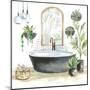 Black Bathtub II-Silvia Vassileva-Mounted Art Print