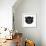 Black Bear Polygon-Lisa Kroll-Framed Art Print displayed on a wall