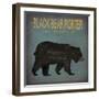 Black Bear Porter-Ryan Fowler-Framed Art Print