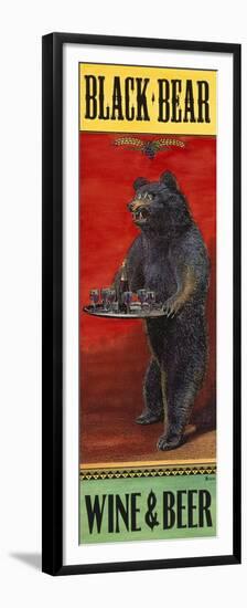 Black Bear Wine and Beer-Penny Wagner-Framed Premium Giclee Print